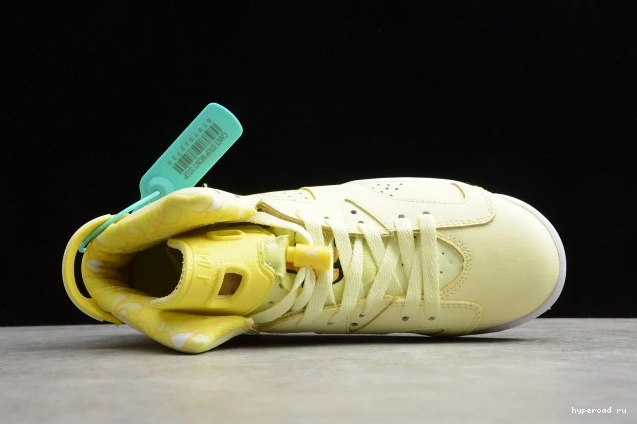 Retro Jordan Air 543390-800 6 Dynamic Floral Yellow (GS) 1020